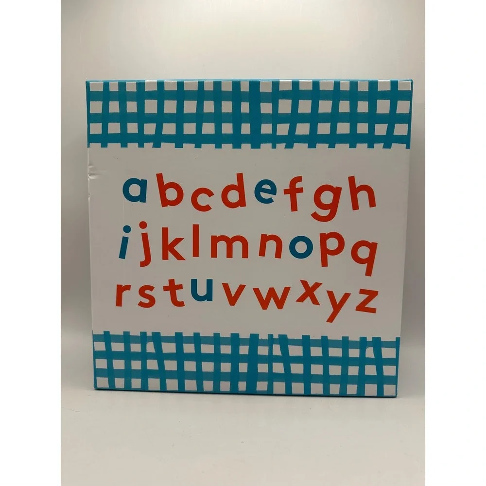 LovEvery Montessori Movable Alphabet Game Letters Objects Cards 2 PCS MISSING